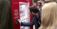 Molson Canadian Beer Fridge - Scan Your Passport