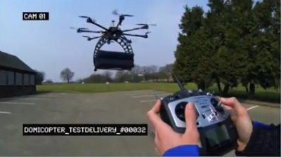 DomiCopter for Domino&#039;s Pizza UK